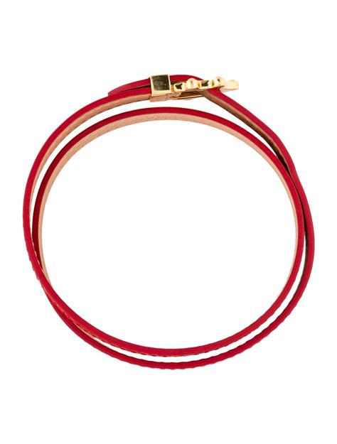 lv red bracelet